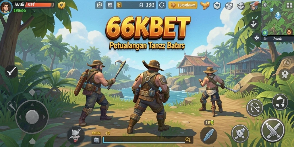 Screenshot gameplay menunjukan petualangan seru di dunia terbuka.
