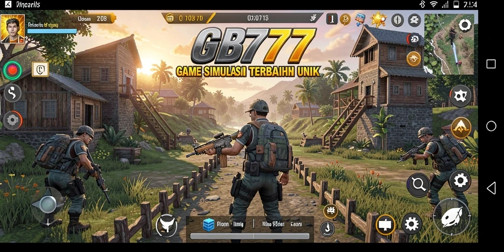 Tampilan gameplay menawan dalam GB777 dengan berbagai aktivitas menarik.