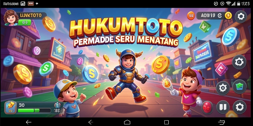 Gameplay seru HUKUMTOTO dengan tantangan menarik.