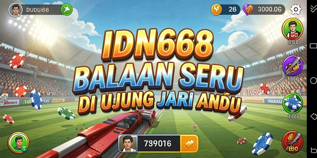 Gameplay mendebarkan dengan mobil balapan di lintasan!