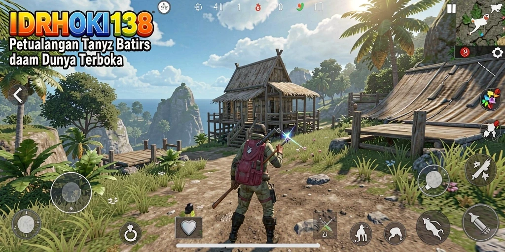 Gameplay seru IDRHOKI138 dalam dunia Open World yang luas.