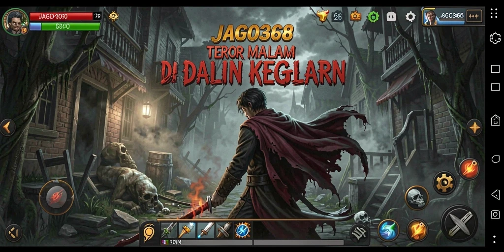 Screenshot JAGO368 menampilkan gameplay menegangkan di lingkungan Horror.