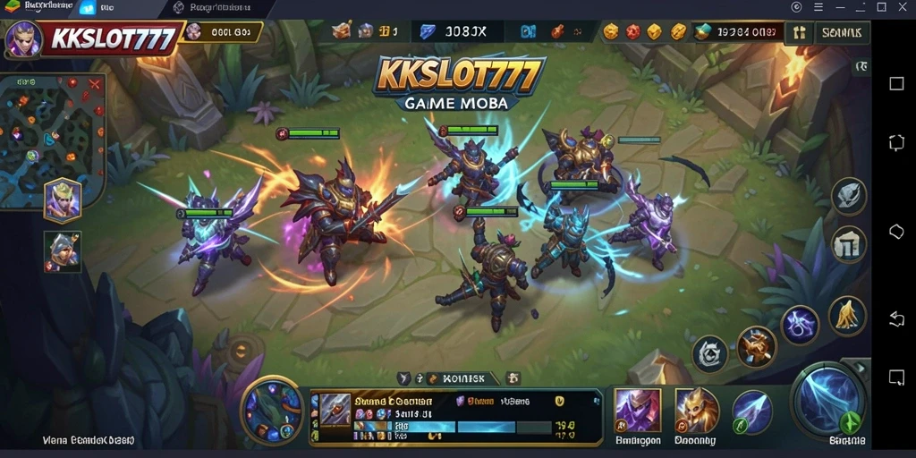 Tangkapan layar gameplay KKSLOT777 yang seru dan menarik.